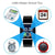 1.5 Inch Lcd Screen For Android Mobile Phone Support Phone Call / Music / Pedometer / Sleep Monitor / Anti-Lost - Black