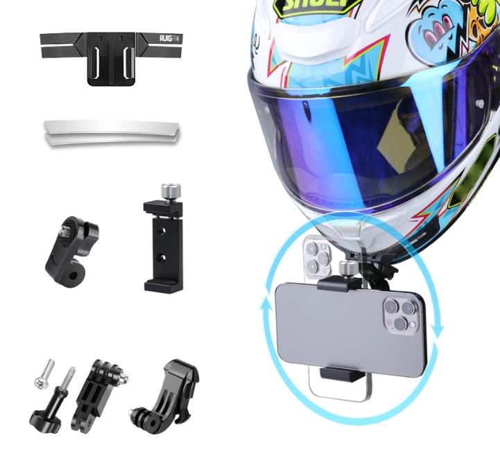 Versatile Action Camera Bundle j Hook Metal Clamp and Adapter