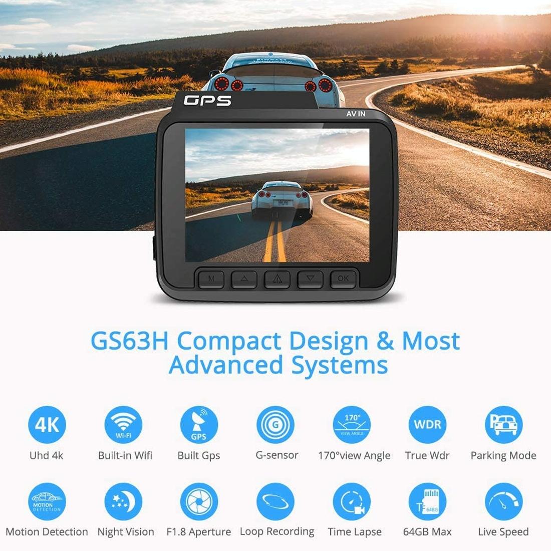 2.4 Lcd Car Dvr Camera With 2880 X 2160P Hd Resolution And 150 Degree Wide Angle View