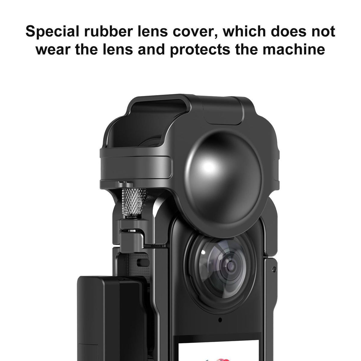 X4 Rig Housing Frame with Lens Cover for Insta360