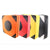 Thickened Square Boxing Wall Target - Magic Stickers - 40X40X10 - Red Black