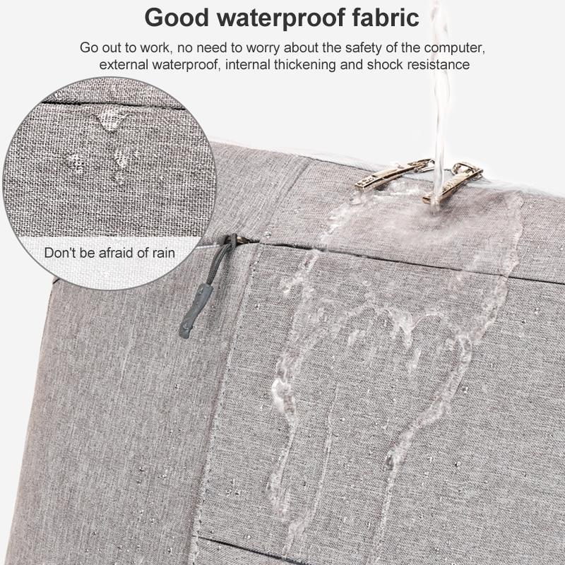 Portable Laptop Handbag - Fits 15.4-16 Inch - Casual Design - Pink