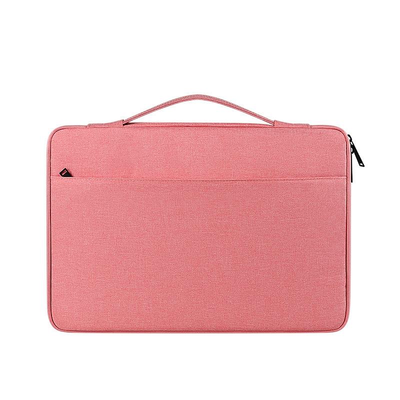 Waterproof Portable Laptop Case - 14.1-15.4 Inches - Beauty Pink