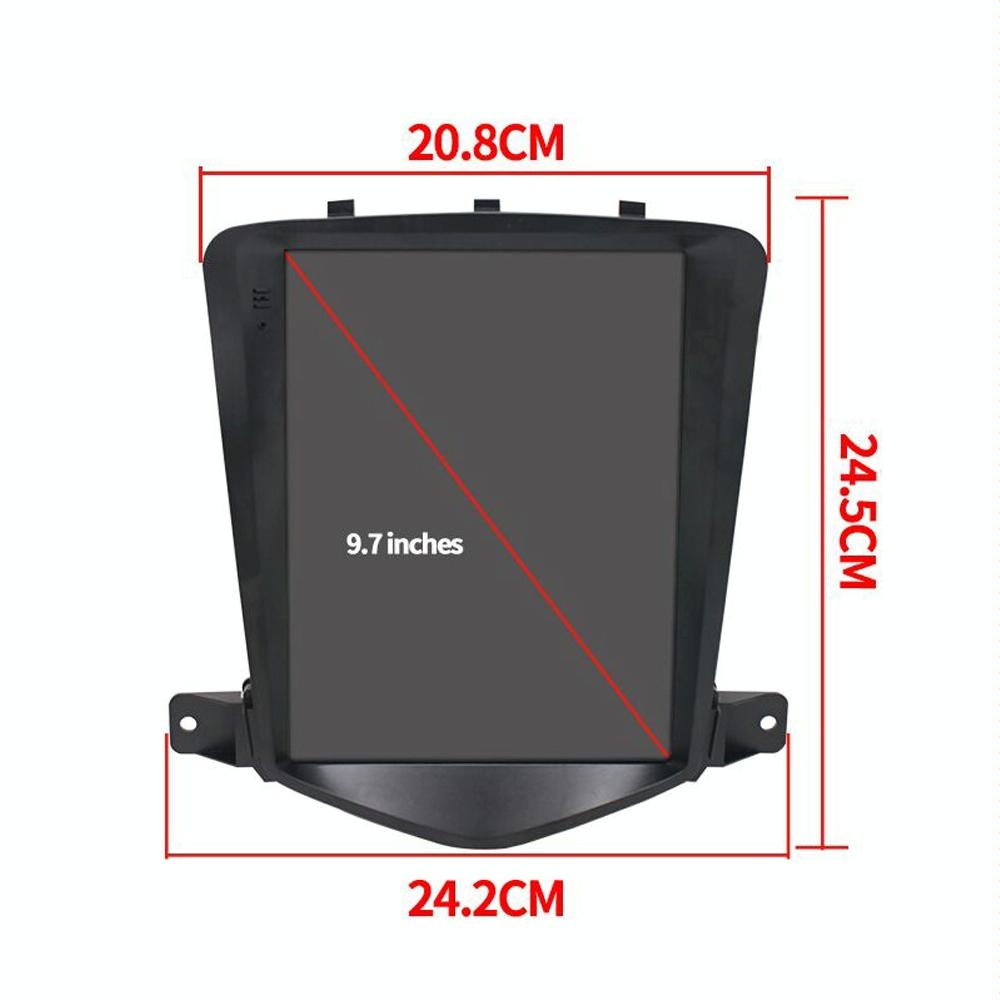 9.7 Inch Navigation System For Chevy Cruze - Standard + 4 Camera - 2 + 32G Standard + 4 Light Camera