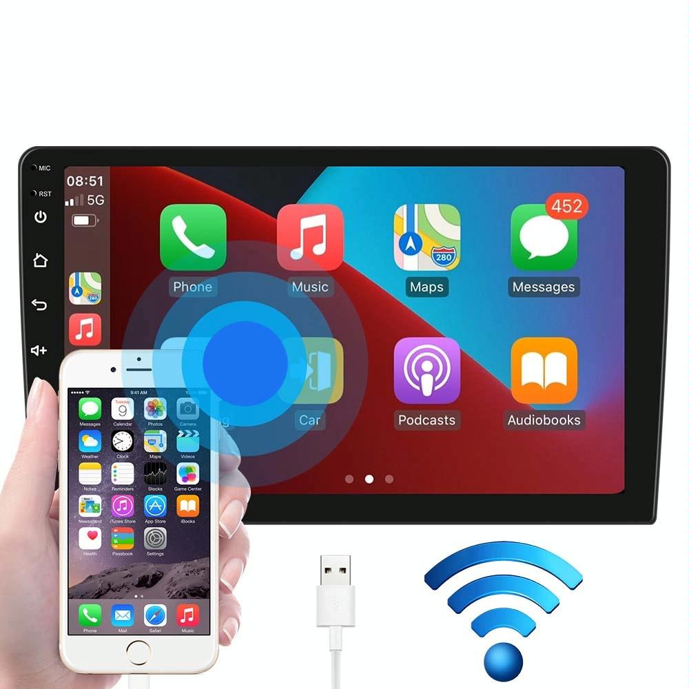 Universal Dual-Spindle Car Navigator With Central Control Screen - Standard + Ahd Camera