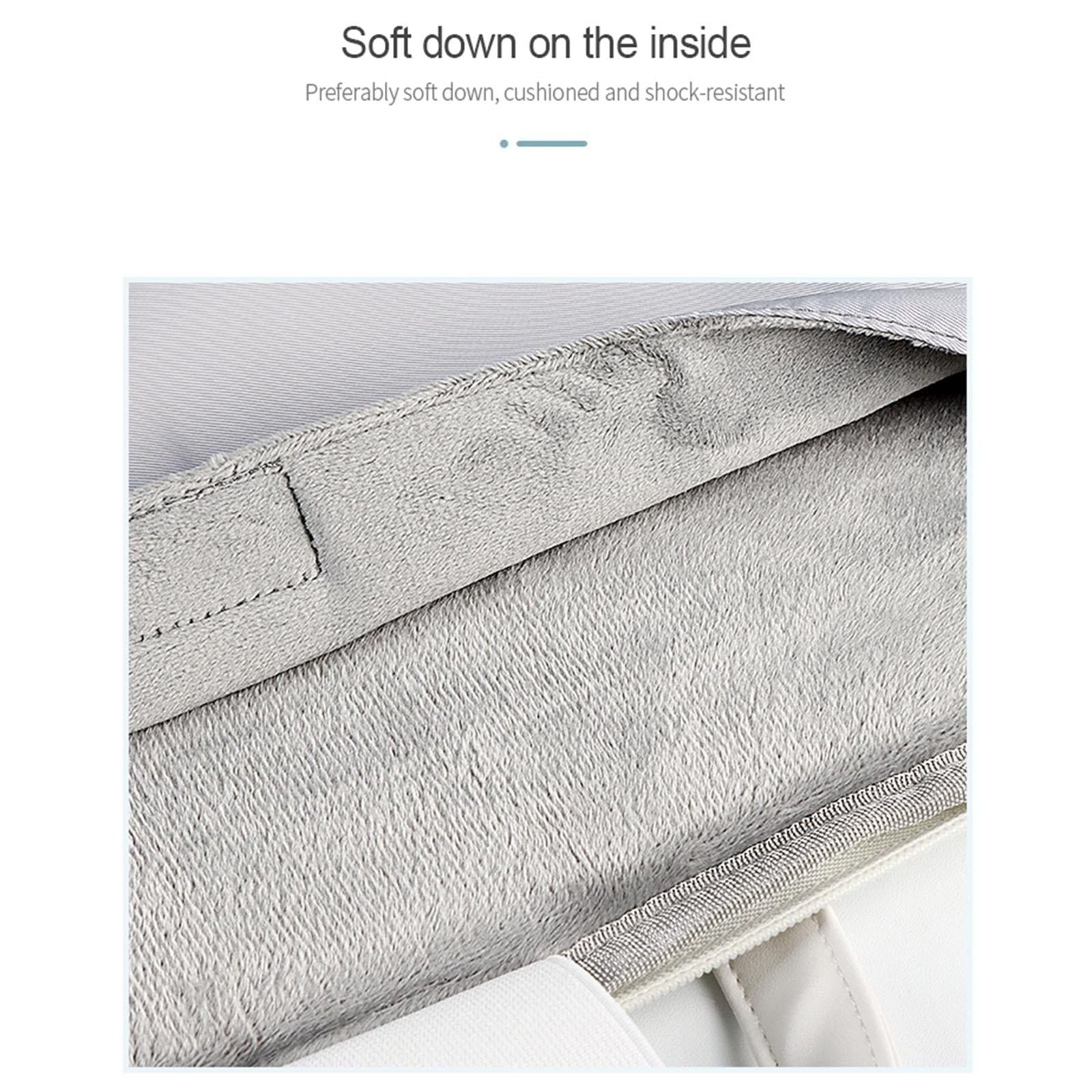 14.1-15.4 Inch Lightweight Printed Laptop Bag In Pu Material - Watermelon