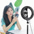7.9 Usb 3 Modes Dimmable Dual Colour Led Ring Light with Mirror for Vlogging and Photography - Black