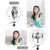 7.9 Usb 3 Modes Dimmable Dual Colour Led Ring Light with Mirror for Vlogging and Photography - Black