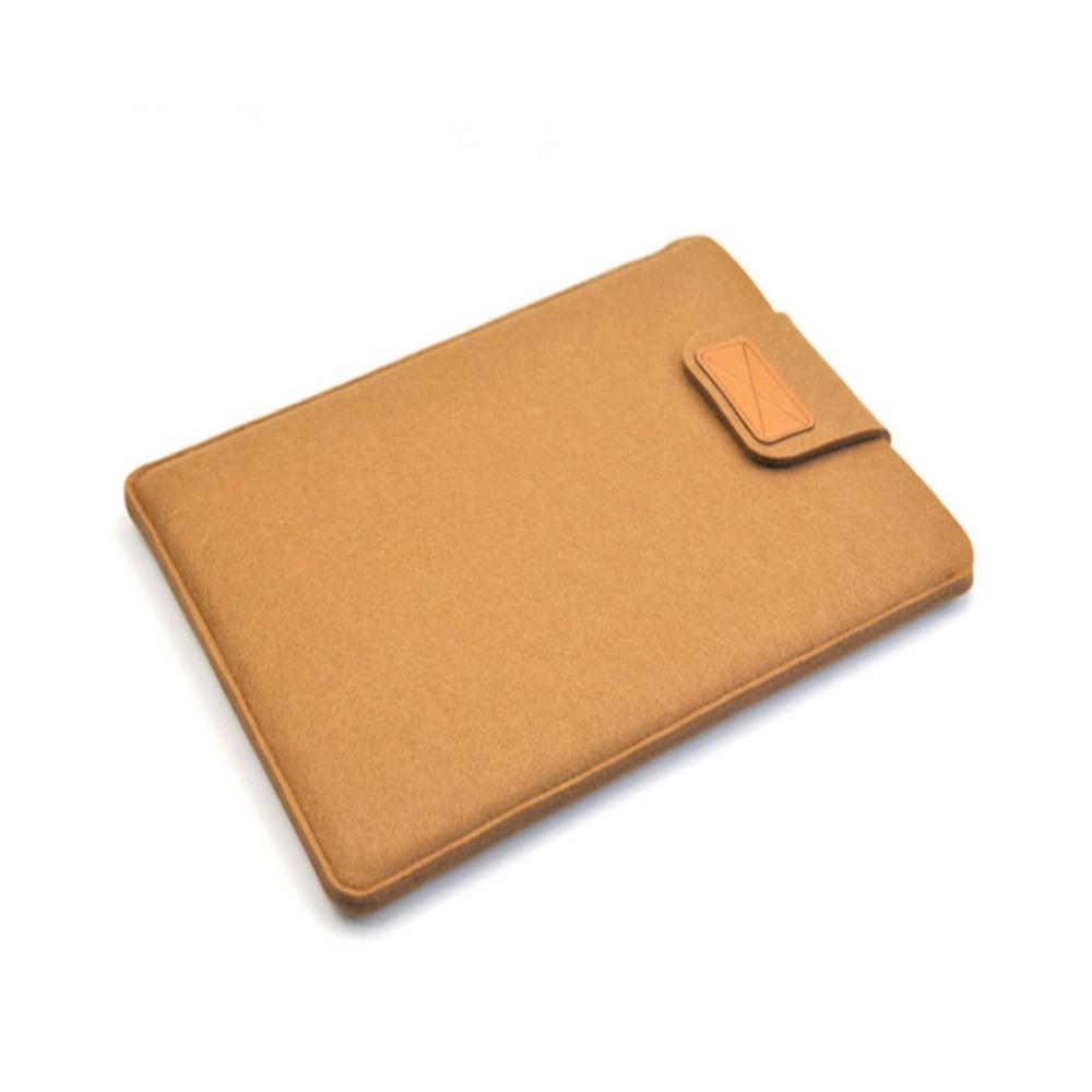 13 Inch Vertical Felt Laptop / Tablet Sleeve Bag - Light Grey