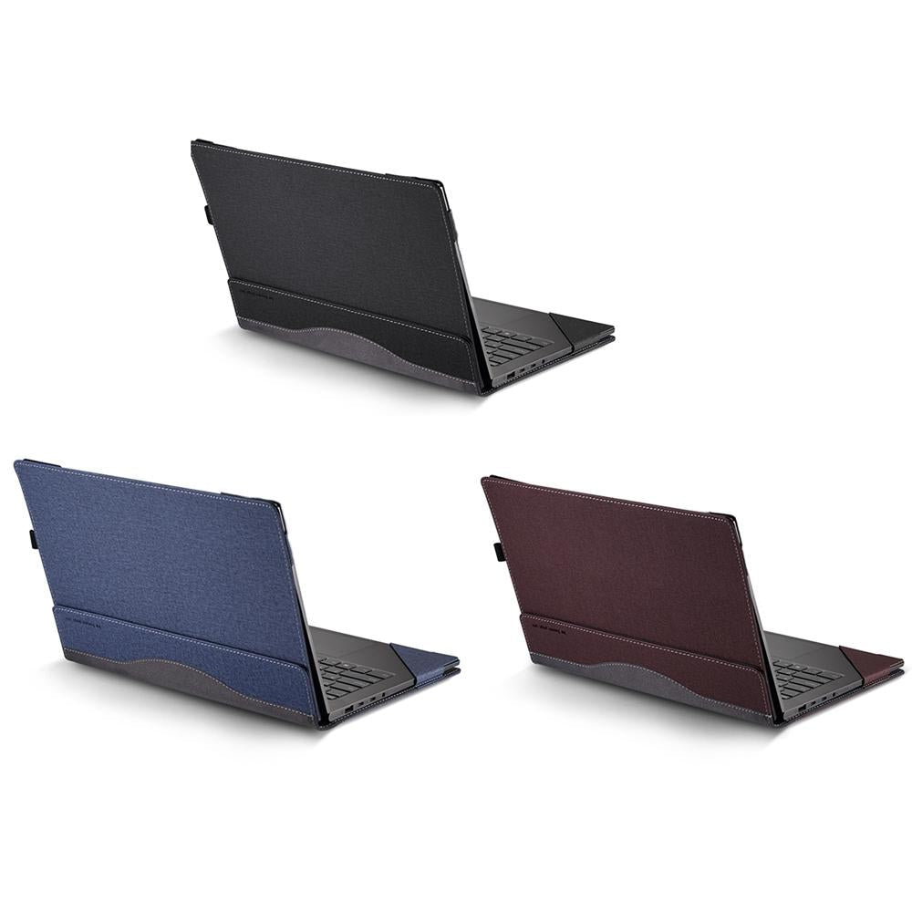 14 Leather Laptop Protective Case - Anti-Fall Design - Dark Blue - For Samsung Galaxy Book 4 Pro
