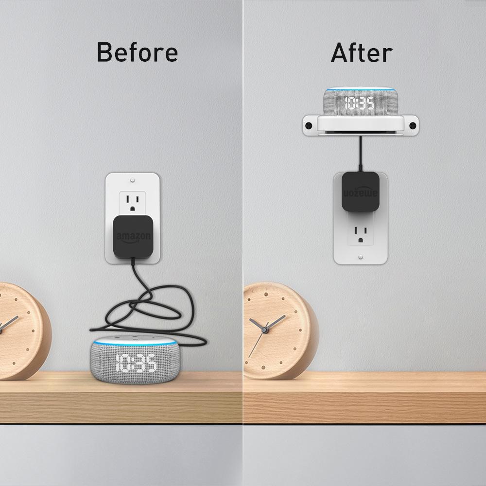 Ahastyle Wall Storage Stand - Compact and Versatile - Black - For Google Wifi