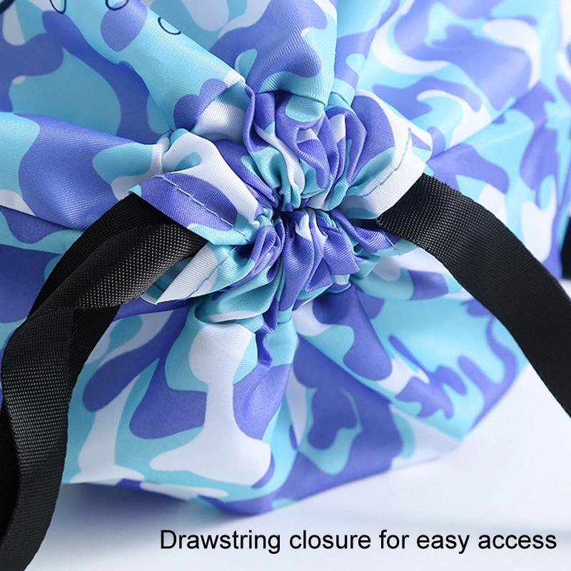 Kids' Swim Bag Cute Cartoon Beach Backpack Waterproof Dry / Wet Large 2 Layer - Purple - Small 1 Layer