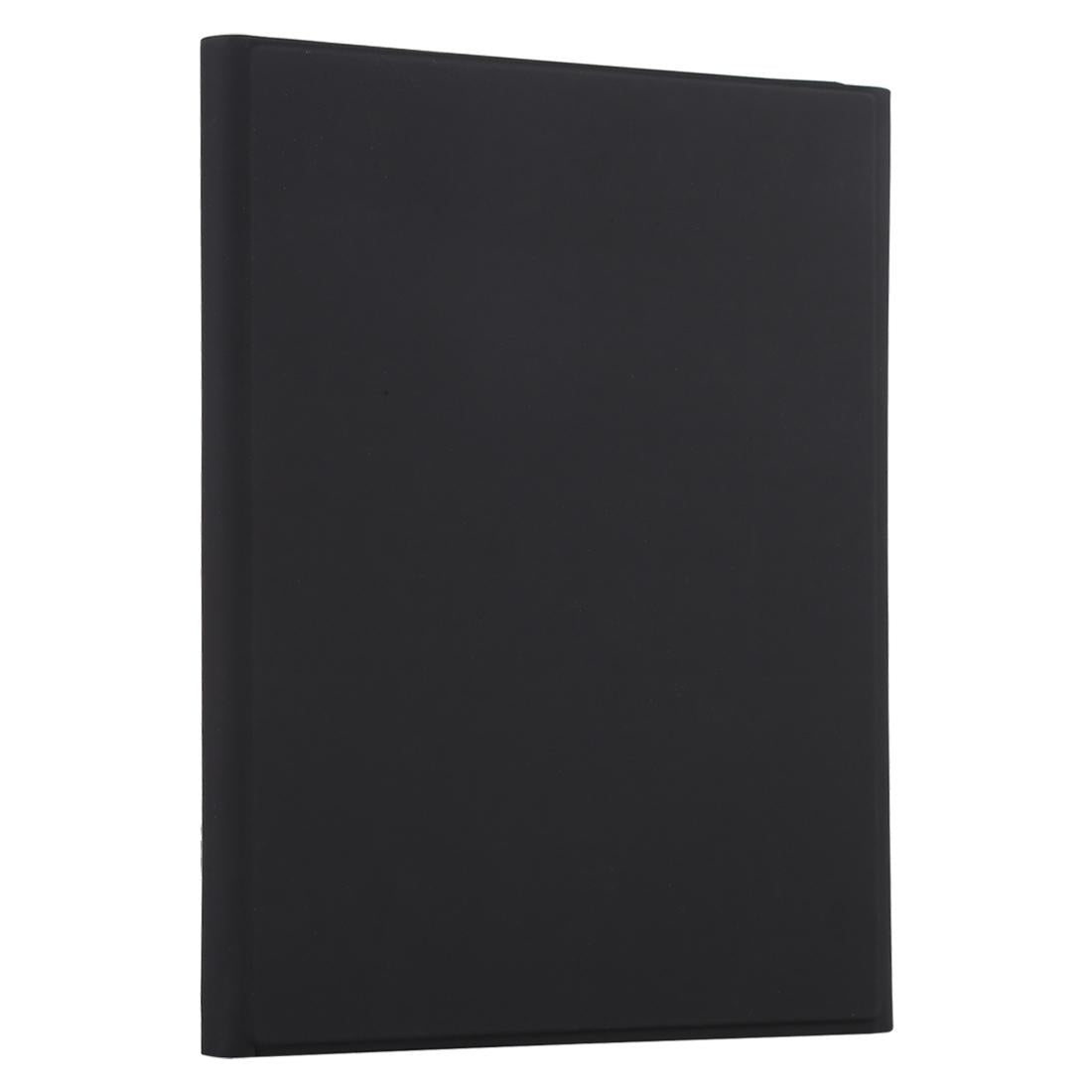 Bluetooth Tablet Case For Ipad 10.2 / Ipad Air 2019 With Touch Pad & Backlight & Pen Holder - Detachable Microfiber Leather - Black