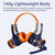Usb Noise Cancelling Gaming Headset Grey Pink
