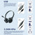 Usb Noise Cancelling Gaming Headset Grey Pink