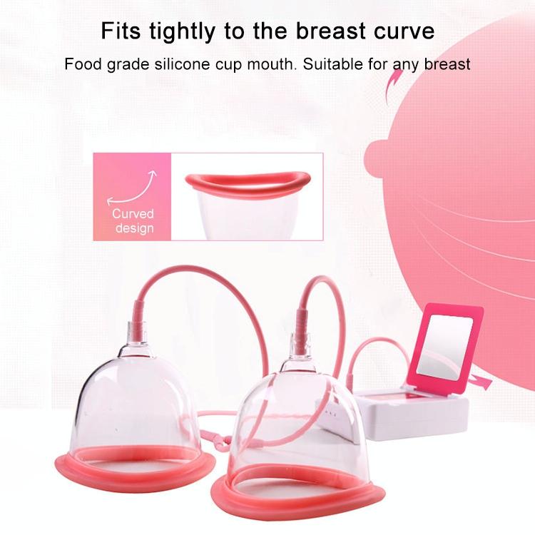 Portable Electric Chest Massager Usb Charging Remote Control - B Cup