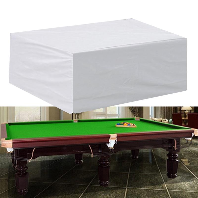 Water-repellent Billiard Table Cover - 260x135x82cm - Silver