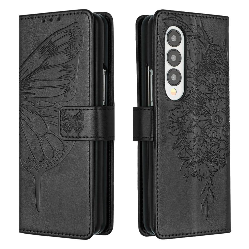 Butterfly Embossed Leather Phone Case