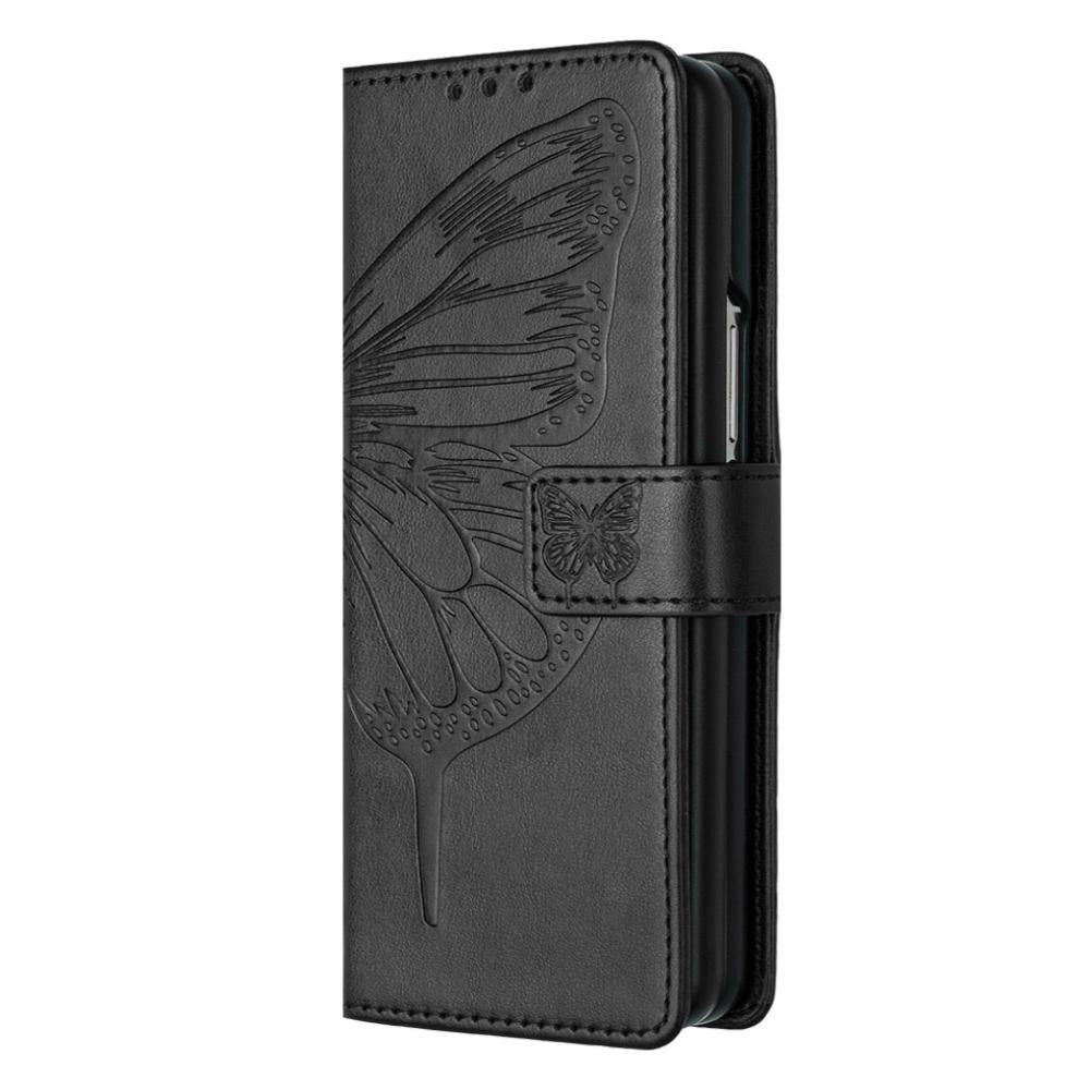 Butterfly Embossed Leather Phone Case