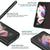 For Samsung Galaxy Z Fold4 5G Leather Shockproof Case - Black