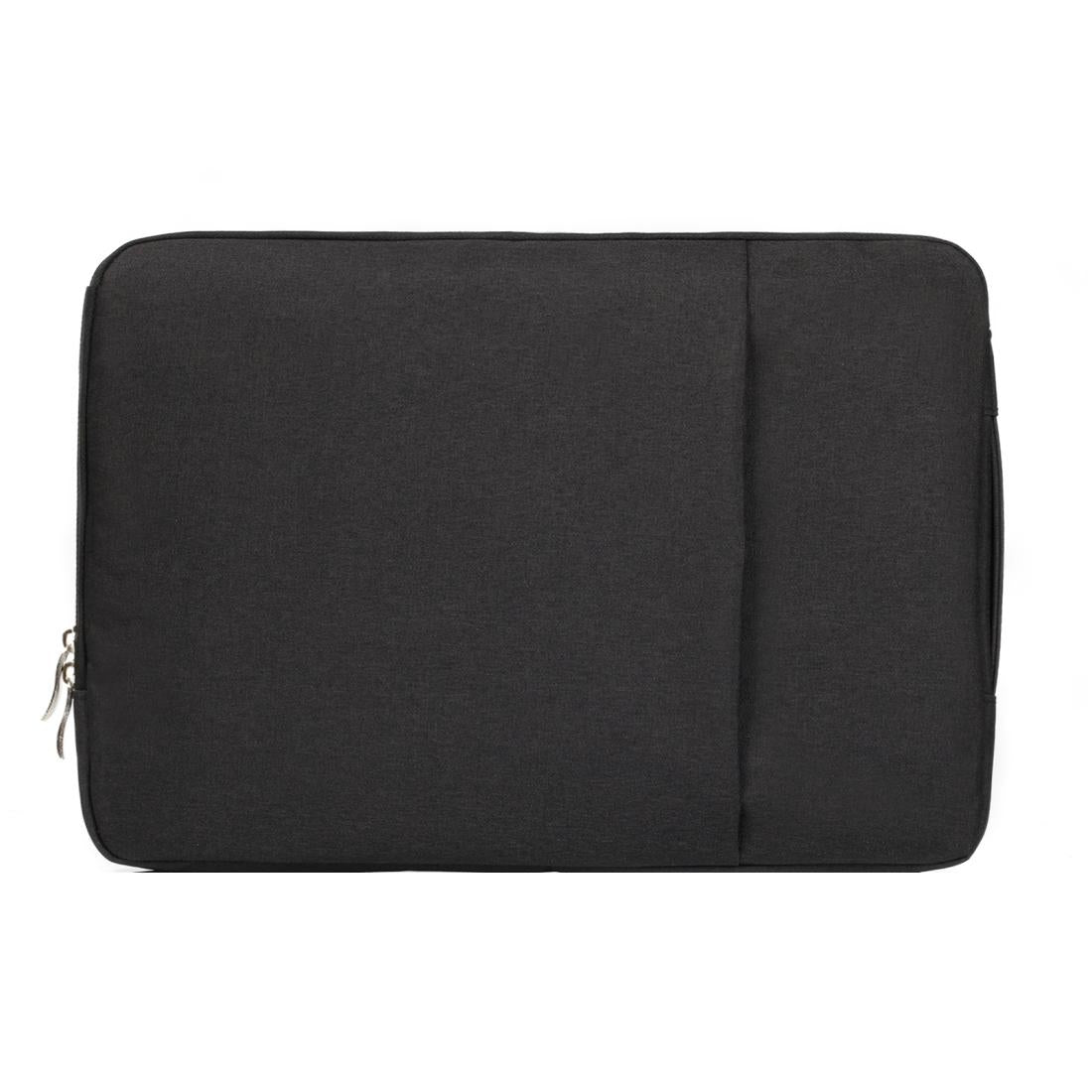 Universal Denim Laptop Bag for 15.4 Inch Notebooks - Fits Macbook Air / Pro - Portable & Stylish - 39.2x28.5x2cm - Black