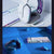 Wireless Rgb Gaming Headset With Light Speed - Black