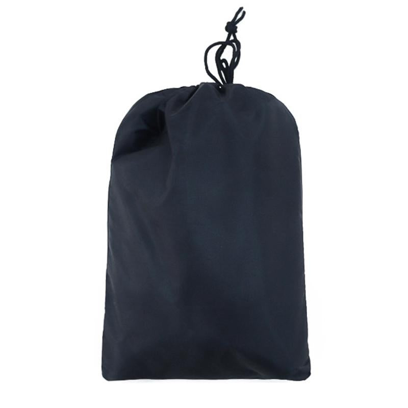 Waterproof Outdoor Furniture Set Cover - Anti-uv Dust-proof 210d Oxford Cloth - 325x208x58cm - Black