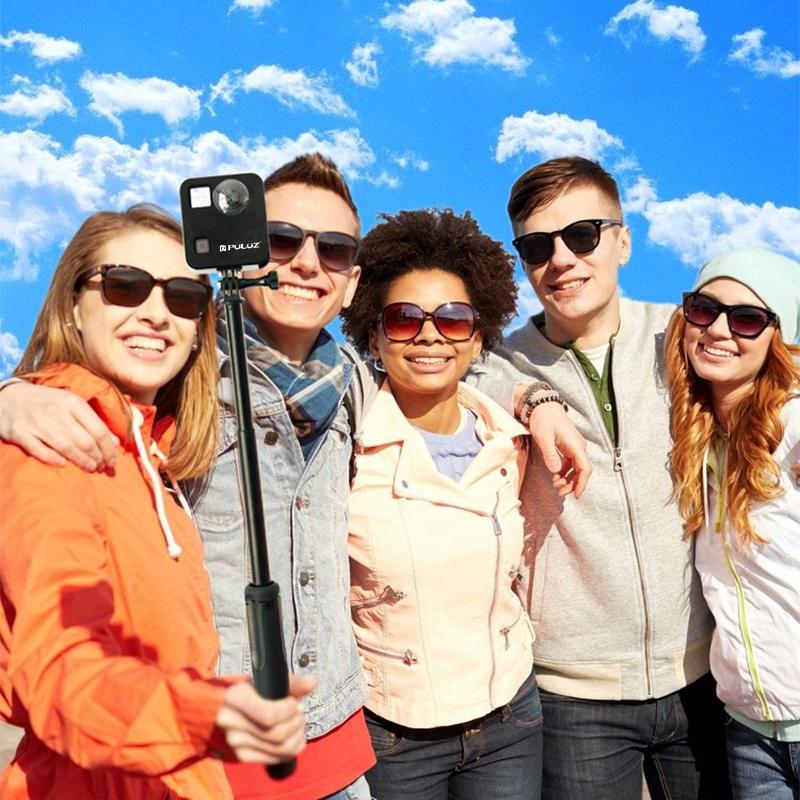 Aluminum Alloy Protective Cage for Gopro Fusion with Mount and Lens Caps