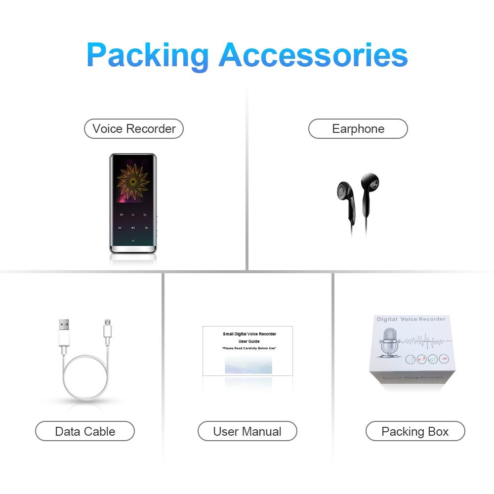 1.8 Inch Touch Lcd Hifi Mp3 Player 16Gb Memory - Without Bluetooth - 16Gb