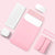 Lightweight Leather Computer Bag - 4-in-1 Portable - Fits 15.4 / 15.6 / 16.1 Inches - Pink