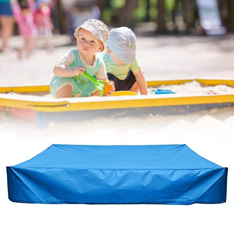 Waterproof Sunshade Cover for Small Bath Garden Toy Bunker - 180x180cm - Blue