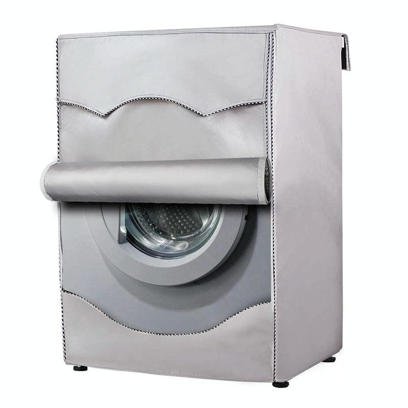 Waterproof Dustproof Cover for 420d Roller Boiler Washing Machine - 60x53x85cm Size - Gray - 60X64X85Cm