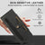 For Samsung Galaxy Z Fold4 5G Shockproof Foldable Leather Case With Stylus - Black