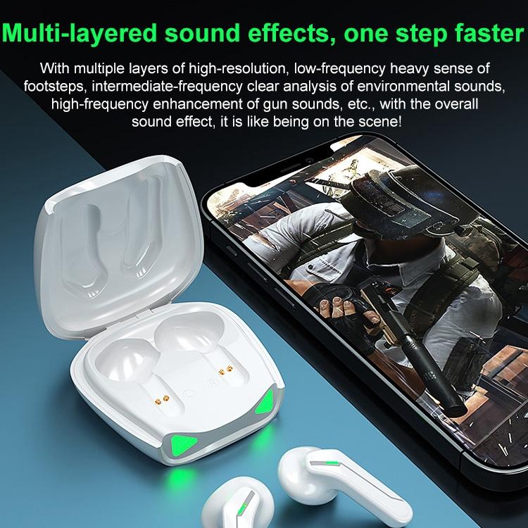 Wireless Gaming Bluetooth Earphones - Xt85 Tws - Black