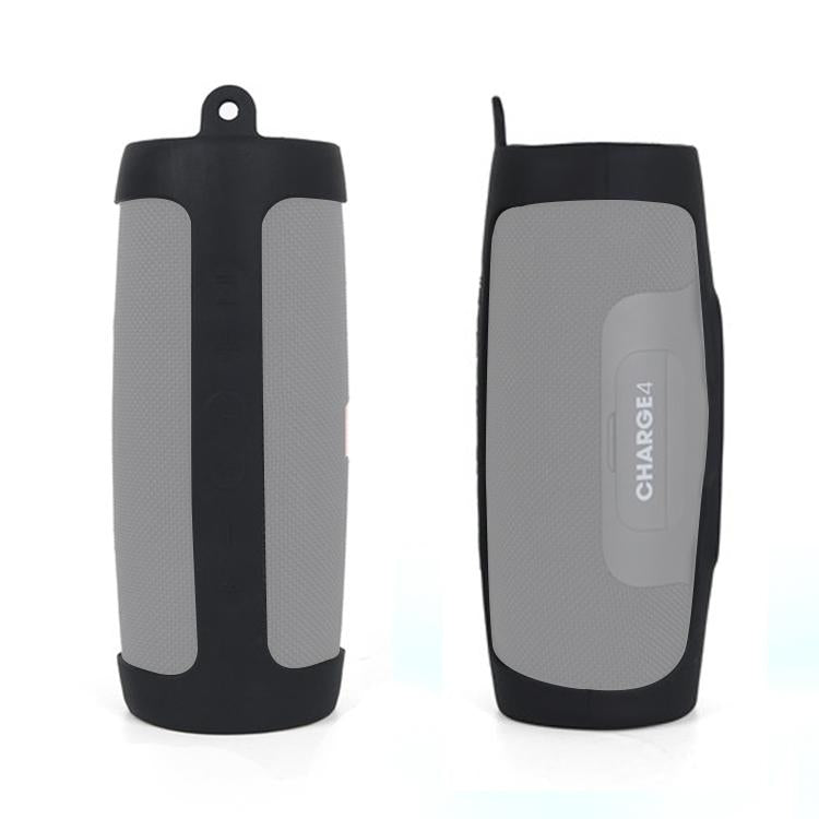 Protective Silicone Sleeve for Jbl Charge3 Speaker - Shockproof & Waterproof - Black