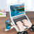 Enhanced Laptop Cooling Stand - Versatile and Efficient - Black