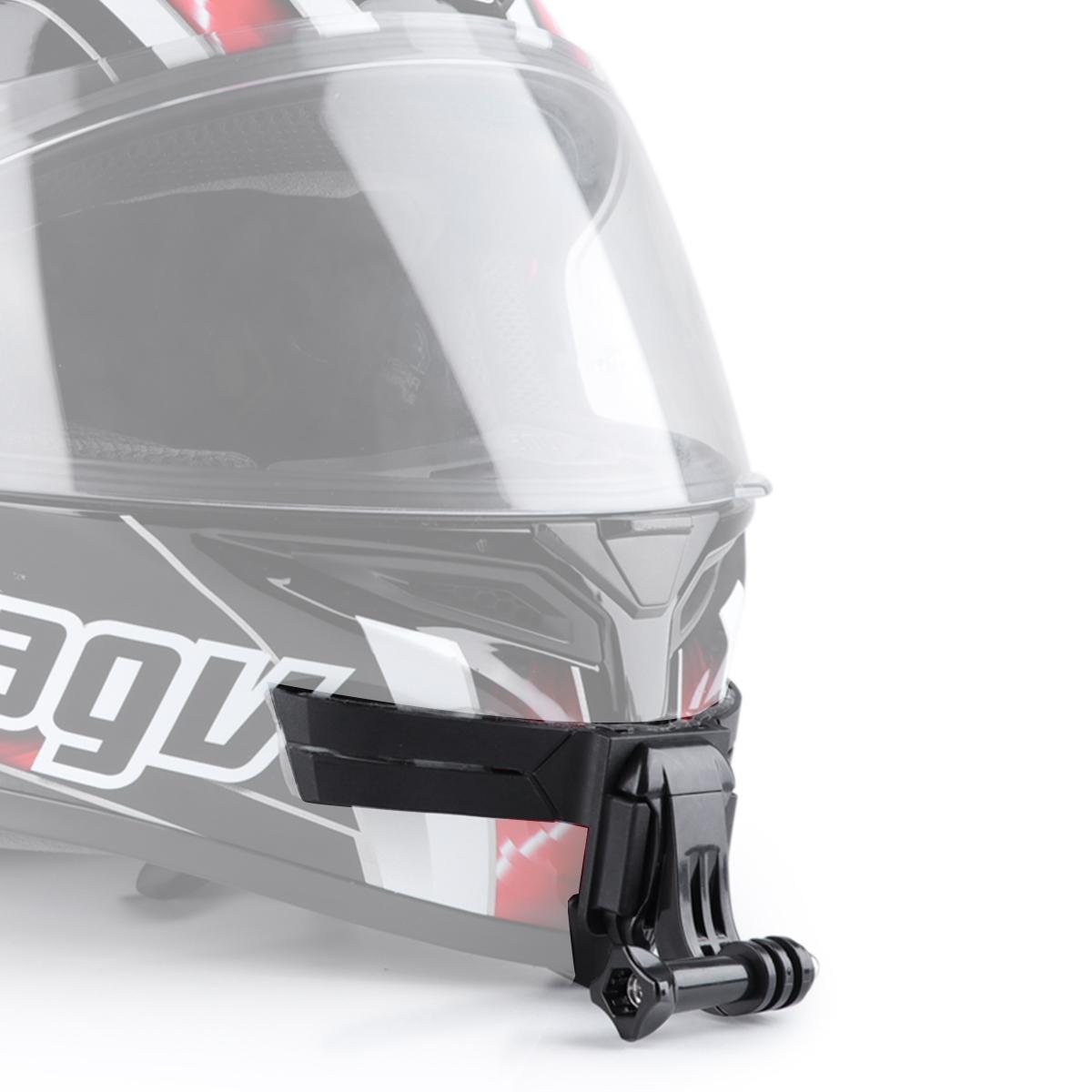 Helmet Mount with j Hook for Gopro Insta360 Dji Action Cameras