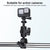 Adjustable 360 Degree Bike / Motorcycle Handlebar Mount for Action Cameras