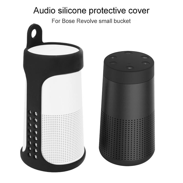 Shockproof Silicone Case for Bose Soundlink Revolve Speaker - Black