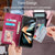 For Samsung Galaxy Z Fold4 5G Floral Leather Phone Wallet - Embossed - Pink