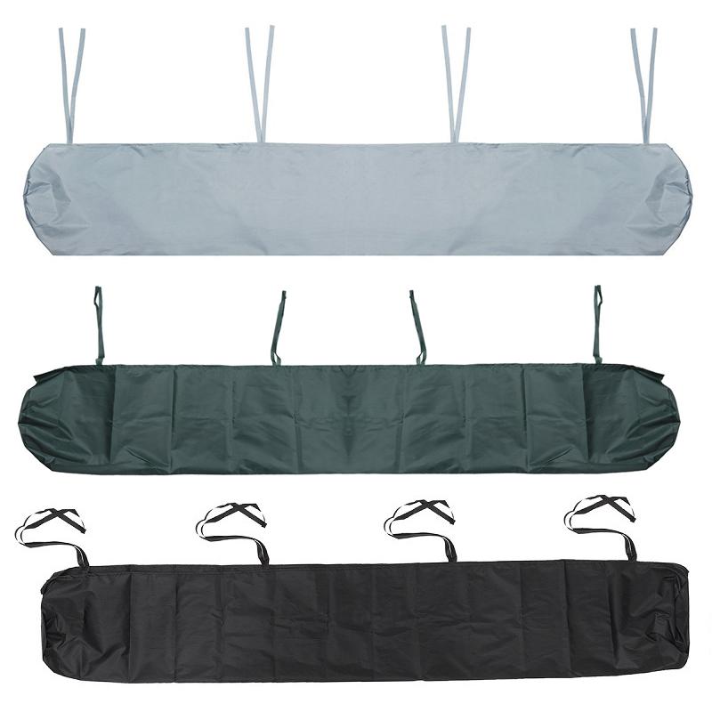 Waterproof Retractable Canopy for Outdoor Patio - 3.5m Size Dustproof Protective Cover - Green