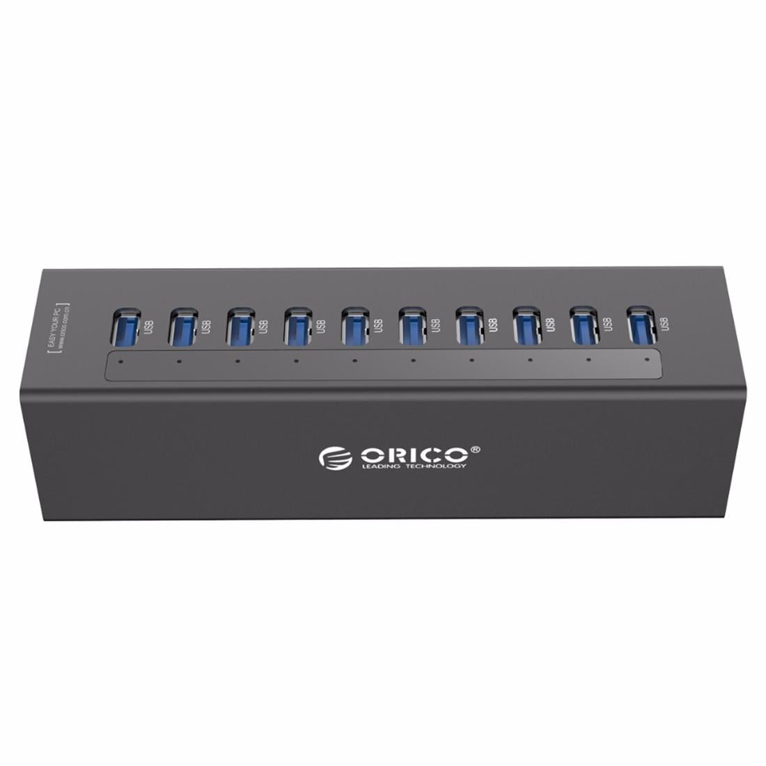 10-Port Usb 3.0 Hub With Power Adapter