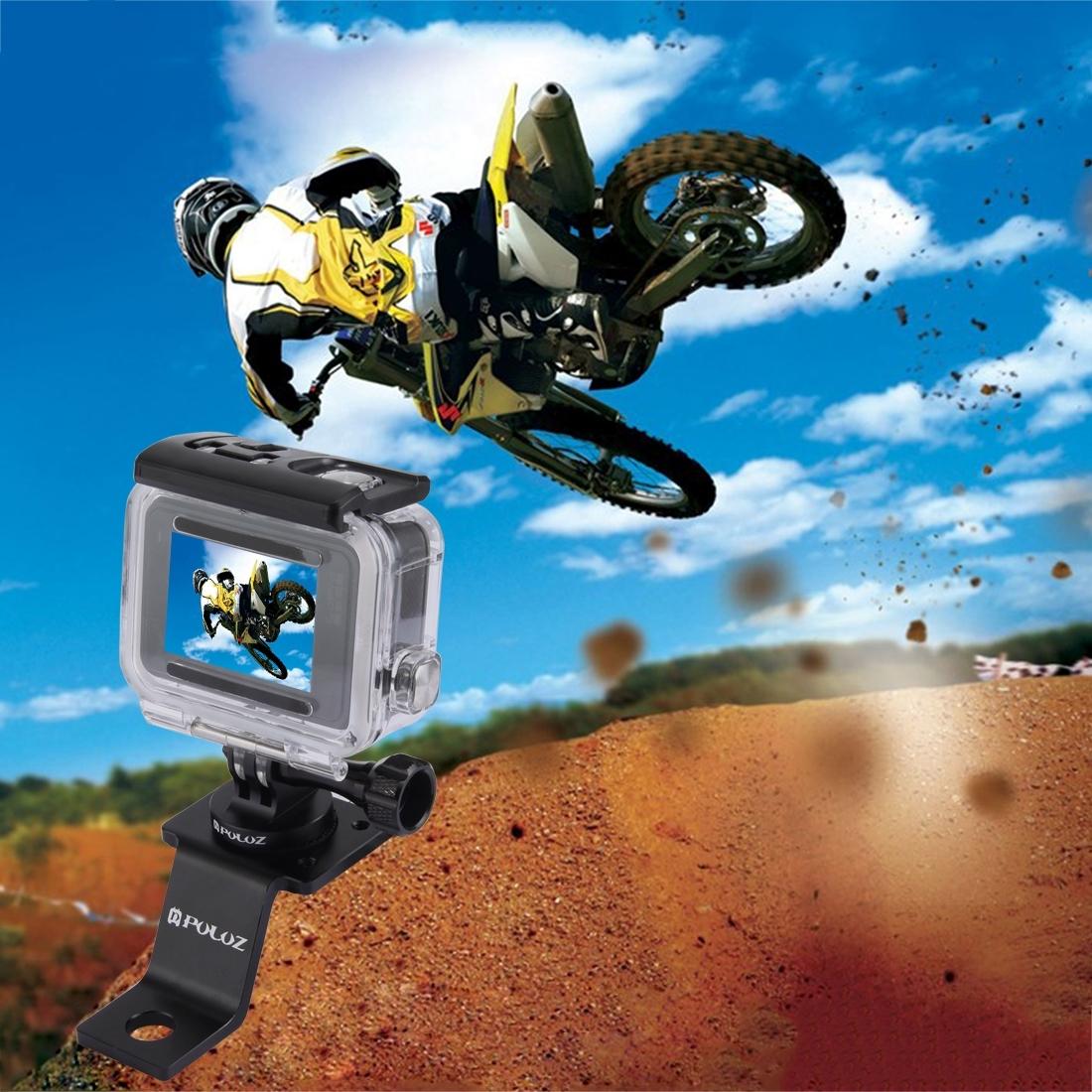 Universal Motorcycle Mount for Action Cameras - Black