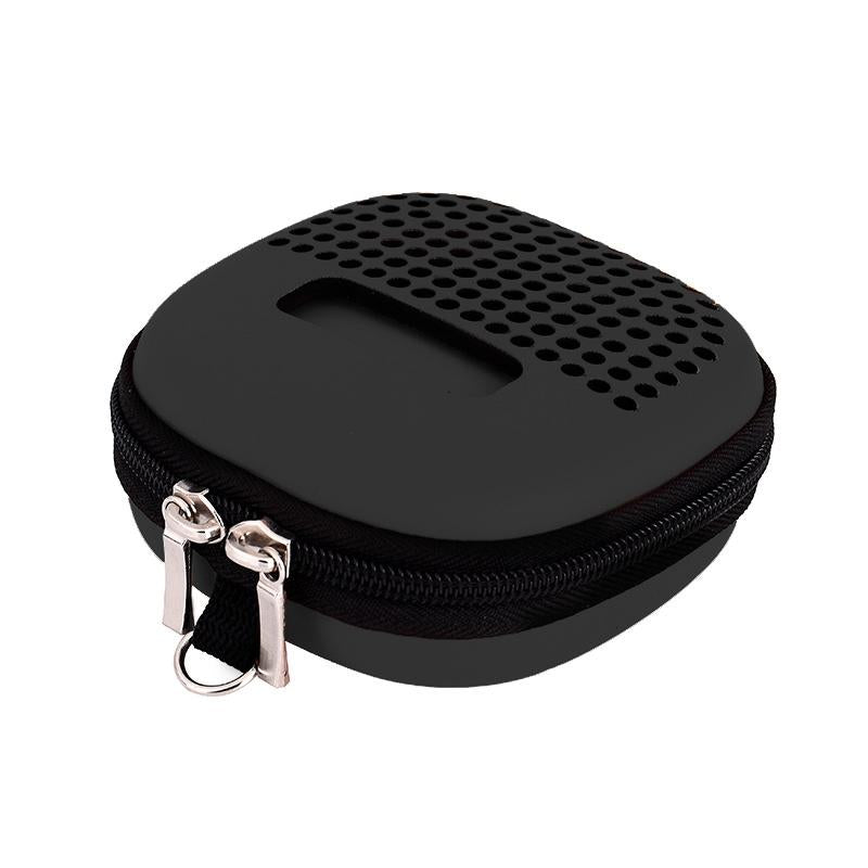Shockproof Eva Bag for Bose Soundlink Micro Speaker - Portable with Rope & Metal Buckle Black