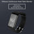 Waterproof Oled Fitness Tracker - Ip67 - Black