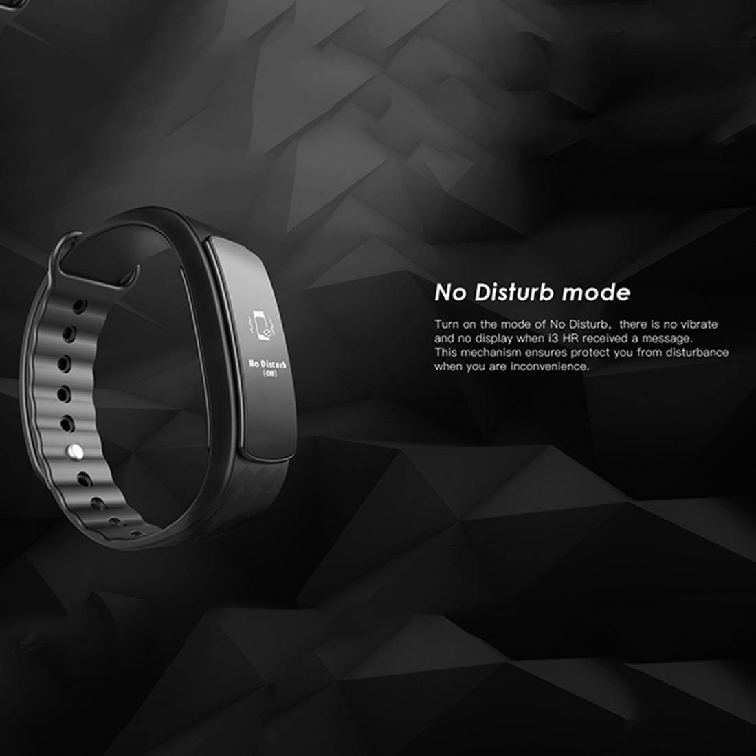 Bluetooth Smart Bracelet With Oled Display And Hr Monitor