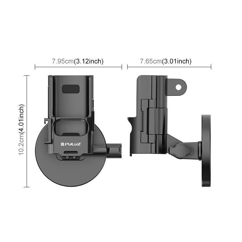 Adjustable Desktop Mount For Dji Osmo Pocket 3 Protective Frame Black
