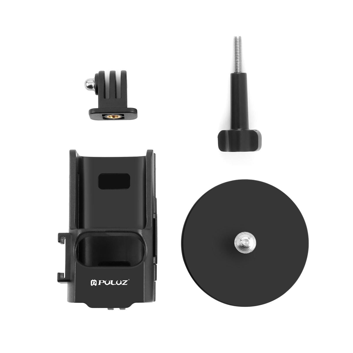 Adjustable Desktop Mount For Dji Osmo Pocket 3 Protective Frame Black
