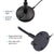 Usb Computer Microphone - Plug And Play - Black