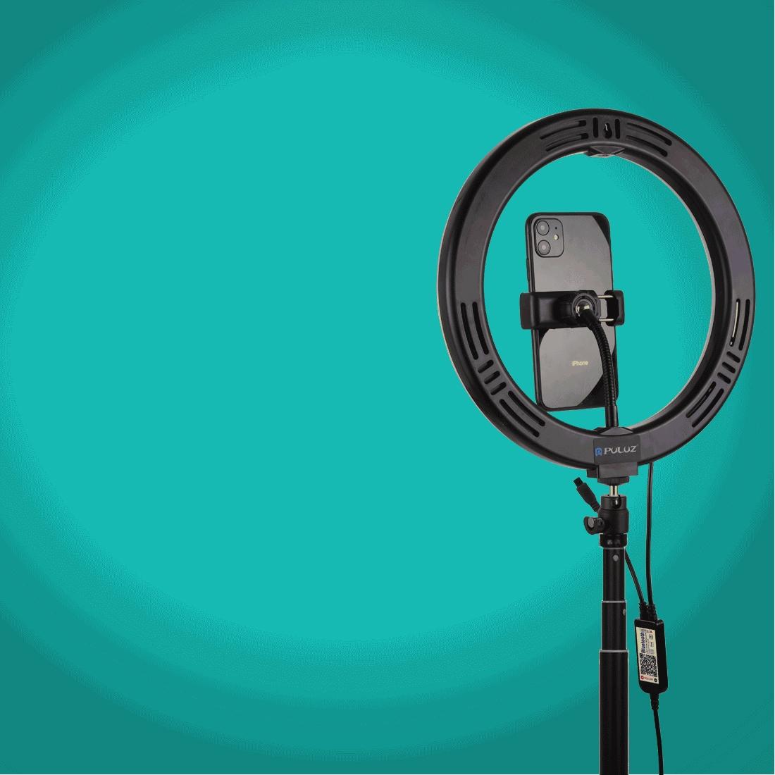 10.2 Rgbw Led Ring Light Kit with Tripod and Remote Control